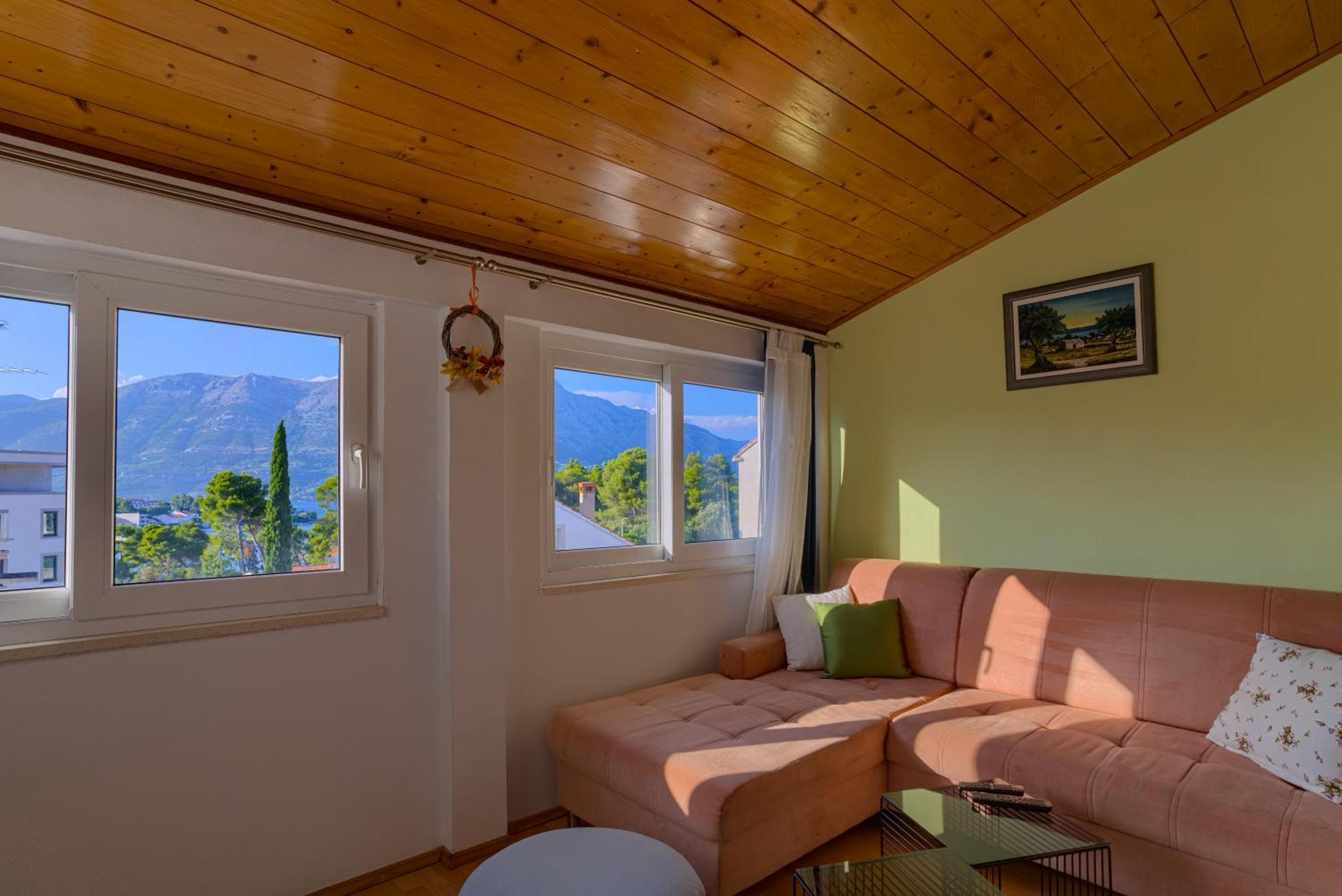 Apartmán Loft Panorama Korčula Exteriér fotografie